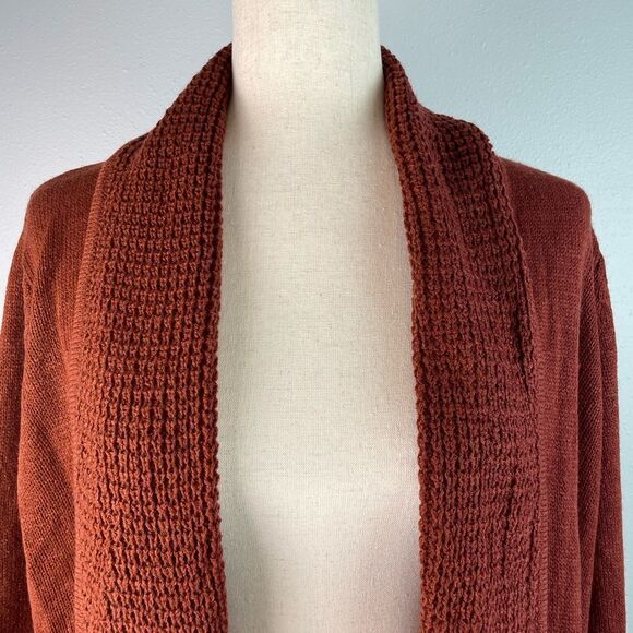 NWT Fresh Henna Open Front Cardigan Sweater Size 1X - Picture 2 of 8
